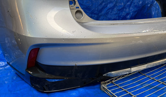 ACURA MDX REAR BUMPER COVER PANEL SILVER (NH830M) W/O SENSOR 17-20