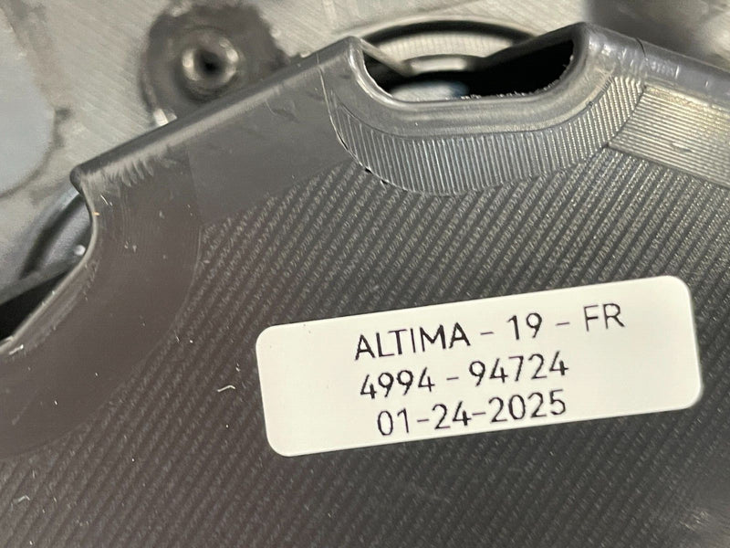 Load image into Gallery viewer, 19-20 NISSAN ALTIMA SR FRONT RIGHT PASSENGER SIDE INSIDE DOOR TRIM PANEL # 94724
