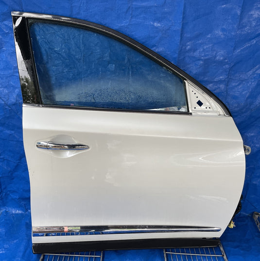 ⭐⭐13-17 INFINITI JX35 QX60 FRONT RIGHT SIDE DOOR ASSEMBLY WHITE