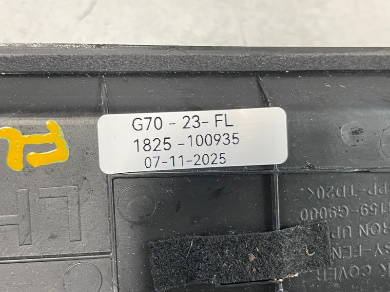 Load image into Gallery viewer, 2019 - 2025 GENESIS G70 FRONT LEFT DRIVER SIDE INNER FENDER COVER PANEL # 100935
