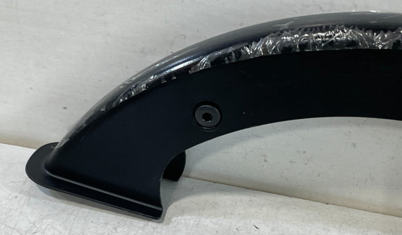 Load image into Gallery viewer, 2022 - 2025 GENESIS G70 REAR RIGHT SIDE TRUNK LID HINGE LEVER TRIM BLACK #100969
