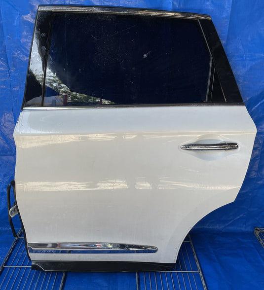 ⭐13-14 INFINITI JX35 QX60 REAR LEFT DRIVER SIDE DOOR ASSEMBLY WHITE
