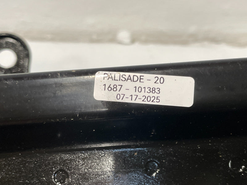 Load image into Gallery viewer, 2020-2022 HYUNDAI PALISADE FRONT BUMPER REINFORCEMENT IMPACT BAR BLACK # 101383
