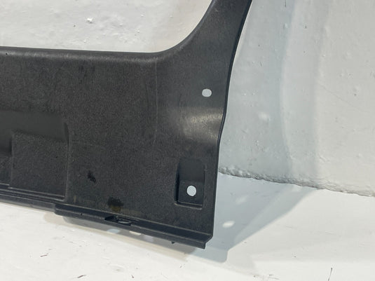 11-13 INFINITI M35h M56 M37 REAR INTERIOR TRUNK COVER MOLDING TRIM PANEL