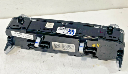2020-2022 HYUNDAI PALISADE DASH AC HEATER CLIMATE CONTROL PANEL SWITCH