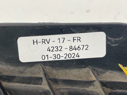 2016 - 2020 HONDA HR-V FRONT RIGHT PASSENGER SIDE WINDSHIELD TRIM BLACK