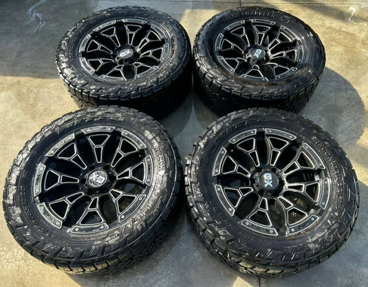 FOR 19-25 CHEVROLET SILVERADO 1500 XD KMC 20x12 WHEEL RIM W/ TIRE (SET#4) 106180
