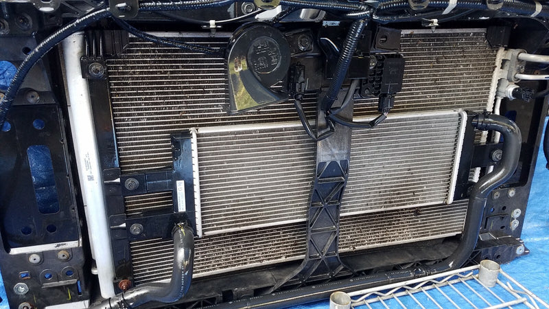 Load image into Gallery viewer, ⭐ 2014-2018 INFINITI Q50 HYBRID SPORT RADIATOR SUPPORT ASSEMBLY 3.5L # ML1-RS325
