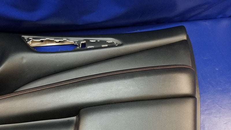 Load image into Gallery viewer, 19-20 NISSAN PATHFINDER FRONT RIGHT INSIDE DOOR TRIM PANEL W/ ROCK CREEK # 74115

