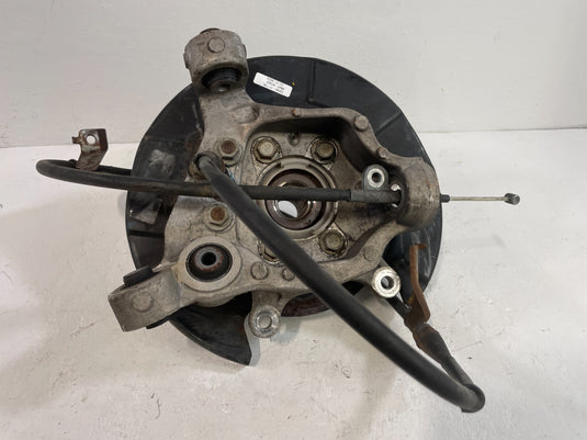 2017-2020 INFINITI QX60 AWD REAR LEFT SPINDLE KNUCKLE W/ BEARING HUB OEM