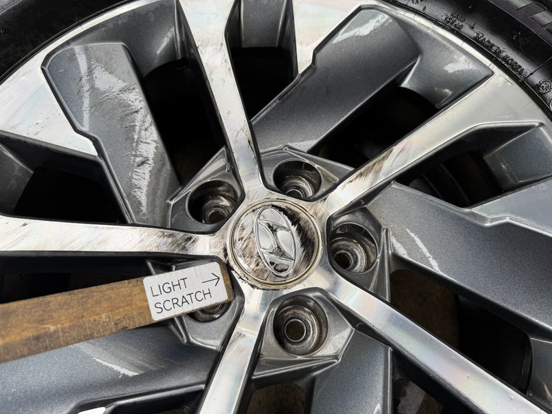 Load image into Gallery viewer, HYUNDAI PALISADE 18x7 ALLOY WHEEL RIM 18'' W/TIRE (SET Of 4) 20-22 # OR4-WH1282
