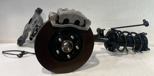 2023-2025 HYUNDAI PALISADE FWD FRONT LEFT SUSPENSION KNEE ASSEMBLY 3.8L
