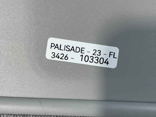 2020-2023 HYUNDAI PALISADE FRONT LEFT DRIVER SIDE SUN VISOR SUNVISOR GRAY 103304