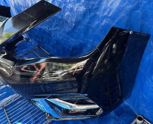 INFINITI Q50 FRONT BUMPER ASSEMBLY W/O SENSOR HOLES FOR 2018-2020