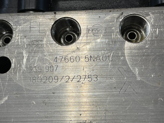 2019-2020 INFINITI QX50 ABS PUMP BRAKE CONTROL MODULE 47660-5NA0C