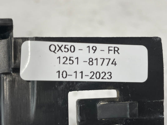 19-25 INFINITI QX50 QX55 FRONT RIGHT HOOD LATCH LOCK GUIDE BRACKET OEM