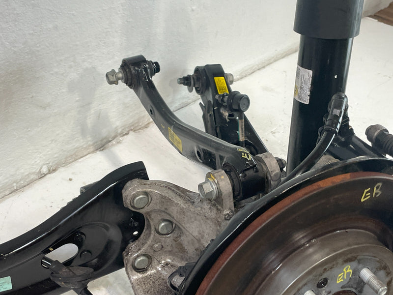 Load image into Gallery viewer, 2020-2022 HYUNDAI PALISADE AWD REAR LEFT SUSPENSION KNEE ASSEMBLY 3.8L # 103115
