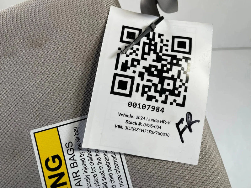 Load image into Gallery viewer, 2023-2026 HONDA HR-V EX-L FRONT RIGHT PASSENGER SIDE SUNVISOR SUN VISOR # 107984
