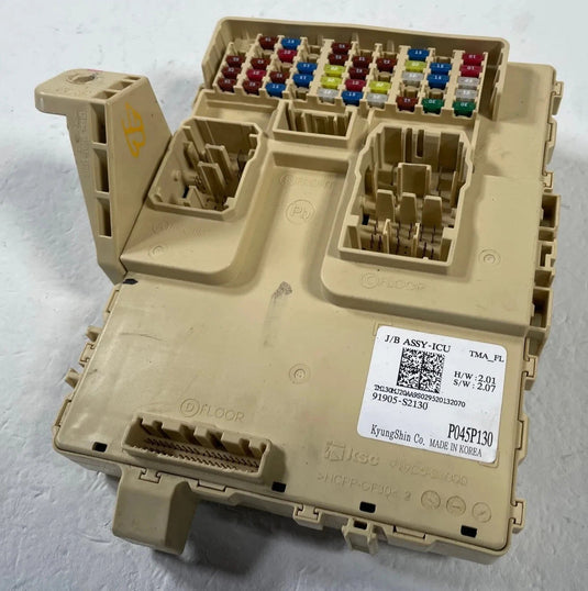 2021-2023 HYUNDAI SANTA FE DASH DASHBOARD FUSE RELAY JUNCTION BOX BLOCK