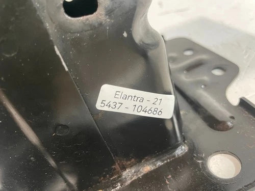 Load image into Gallery viewer, 2021-2023 HYUNDAI ELANTRA FRONT BUMPER REINFORCEMENT IMPACT BAR BLACK # 104686
