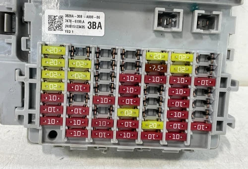 2023-2024 HONDA ACCORD HYBRID SPORT CABIN FUSE BOX RELAY MODULE 2.0L 