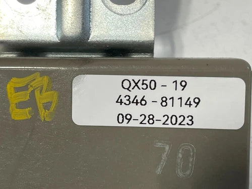 2019 - 2020 INFINITI QX50 KEYLESS ENTRY CARD BUZZER MODULE 25641-3TA4E